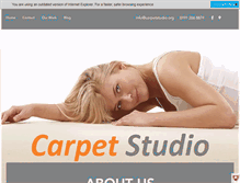 Tablet Screenshot of carpetstudio.org